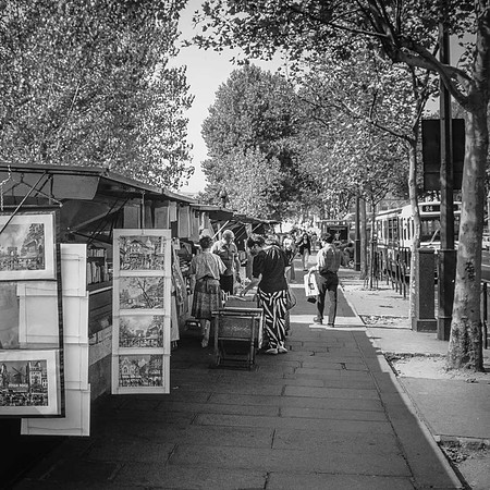Quai de Seine, Bouquinistes